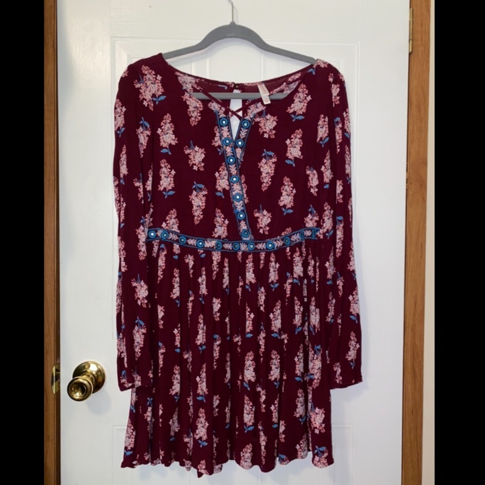 Xhilaration SZ S Boho Dress, Once Worn